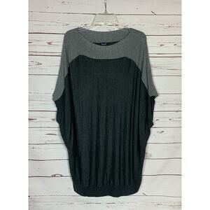 Splendid Women's XS / S Extra Small / Small Dark Gray Oversized Poncho Sweater